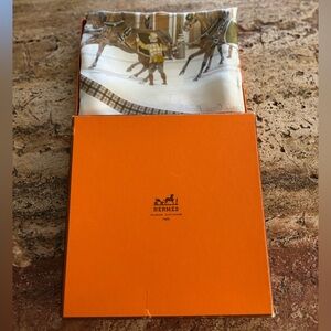 Hermes Authentic Silk Scarf